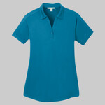 Ladies Diamond Jacquard Polo