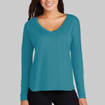 Ladies Drapey Long Sleeve Tee