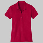 Ladies Embossed PosiCharge ® Tough Polo ™