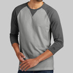 ® Sueded Cotton 3/4 Sleeve Baseball Raglan Tee