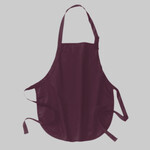 Medium Length Apron with Pouch Pockets