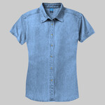 Women's Short Sleeve Value Denim Shirt