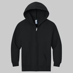 Youth NuBlend ® Full Zip Hooded Sweatshirt