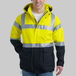 Ansi 107 Class 3 Safety Heavyweight Parka