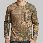 Realtree ® Long Sleeve Explorer 100% Cotton T Shirt with Pocket