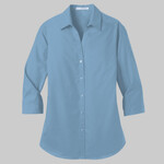 Women's 3/4 Sleeve Carefree Poplin Shirt