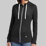 Ladies Sueded Cotton Blend Full Zip Hoodie