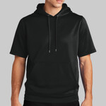 Sport Wick ® Fleece Short Sleeve Hooded Pullover