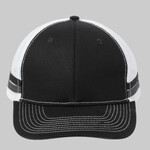 Two Stripe Snapback Trucker Cap